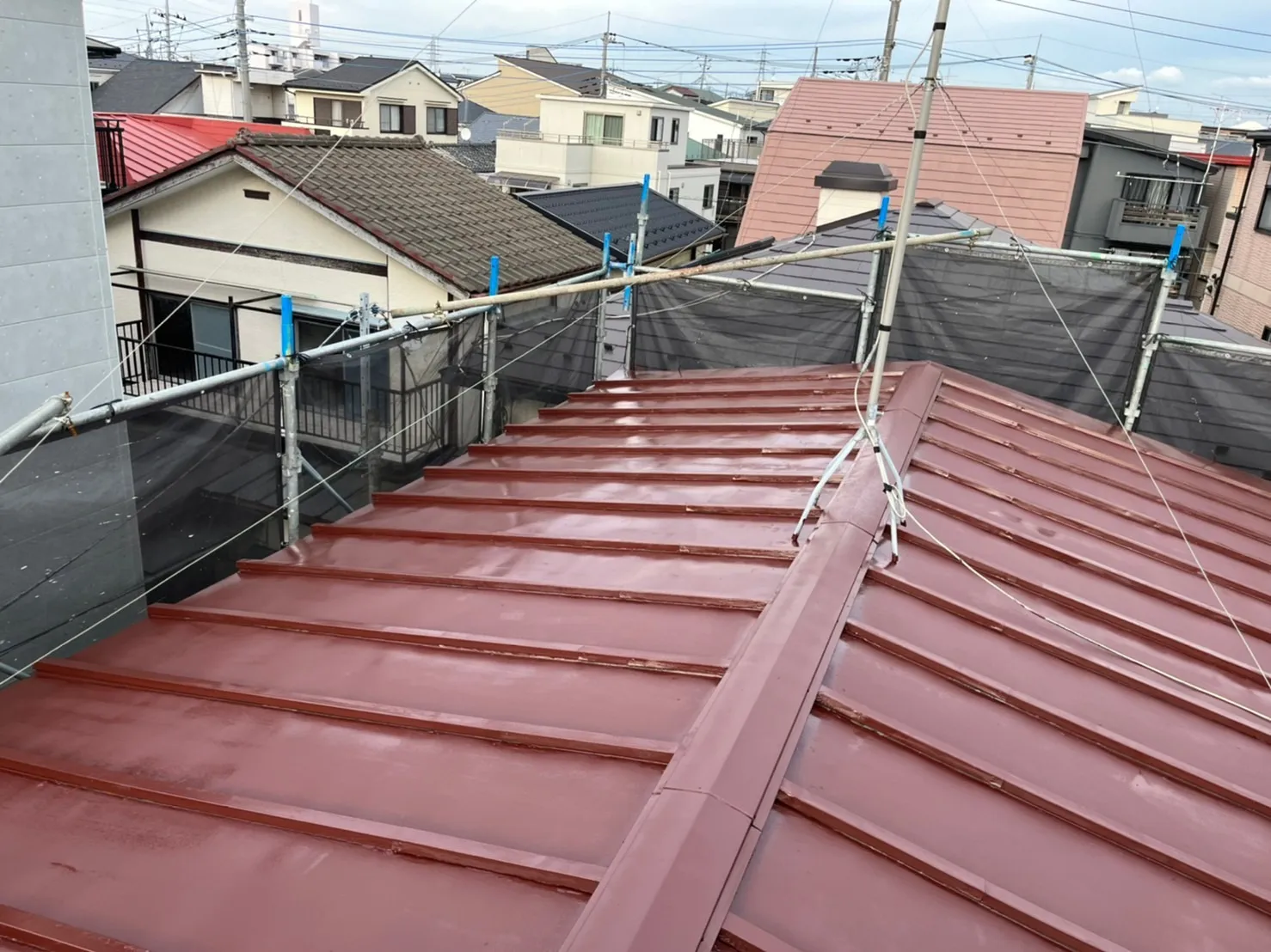 【さいたま市】T様邸屋根塗装工事を実施しました_DOG株式会社
